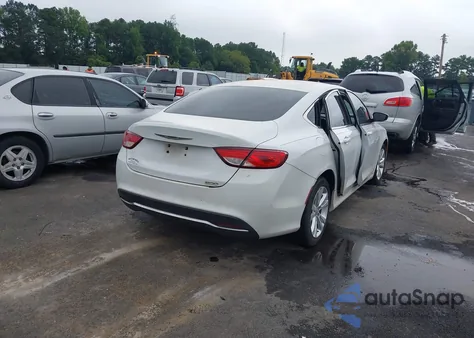 2015 Chrysler 200 Limited from USA, damaged, VIN 1C3CCCAB9FN663606